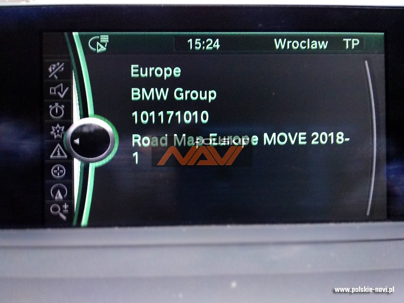 BMW Business CIC Tłumaczenie nawigacji - Polskie menu